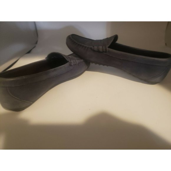 Allen Edmonds AE  Men's Penny Loafers Gray Suede Shoes Size 10 D - Picture 5 of 12